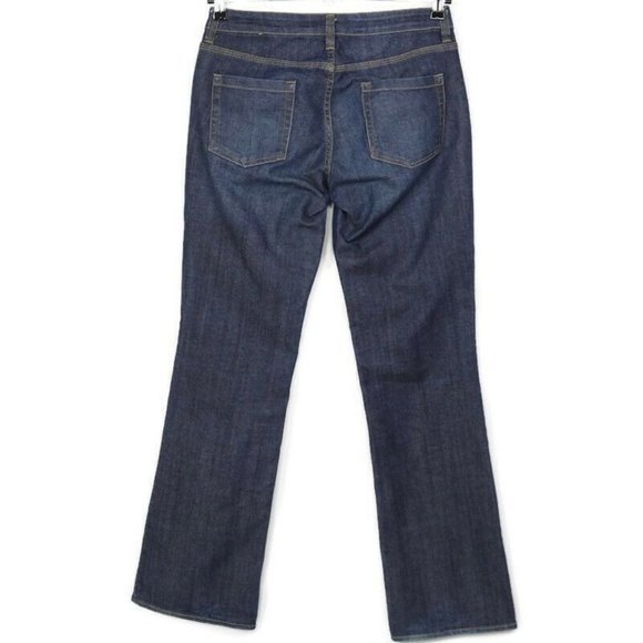 New York‎ & Company NY&C Low Rise Bootcut Curvy Jeans Stretch 8 x 32 Average - Picture 1 of 9